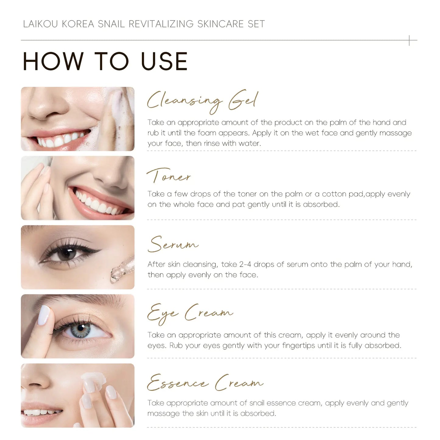 Snail  Facial Set