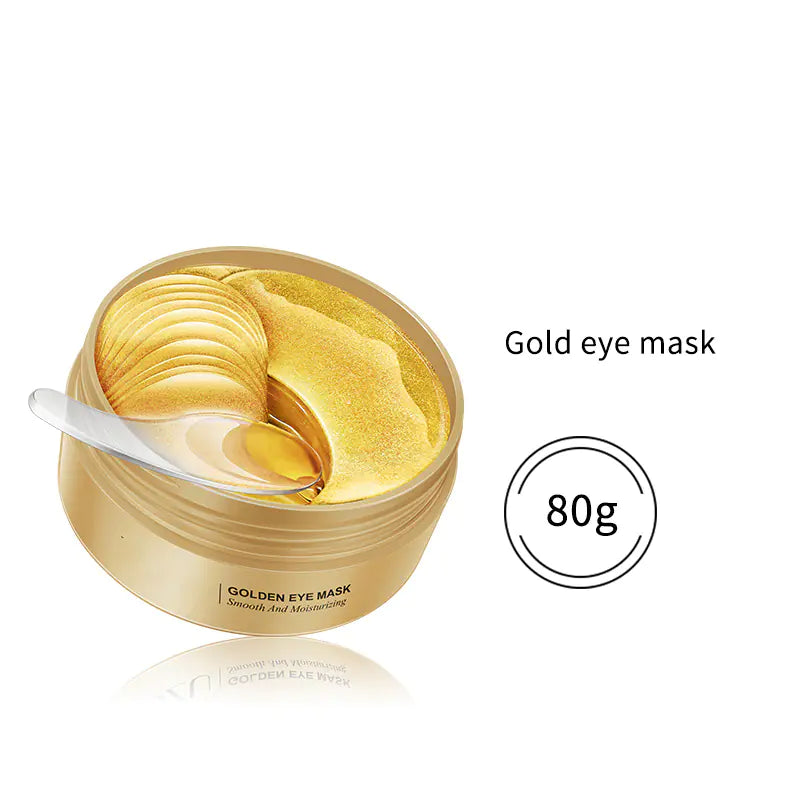 Avocado & Gold  Eye Mask