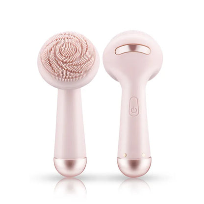 Electric Facial Cleansing Brush & Roller Massage