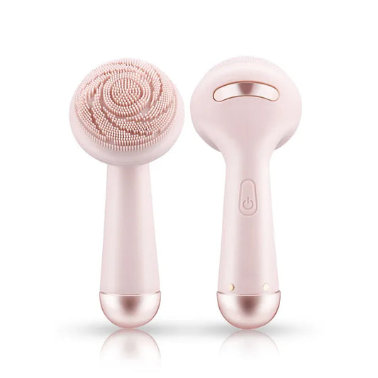 Electric Facial Cleansing Brush & Roller Massage