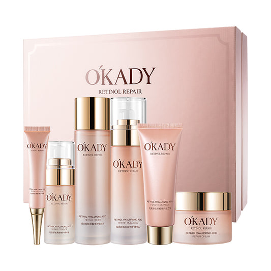 Exfoliating Facial Retinol Hyaluronic Acid Skin Care Set