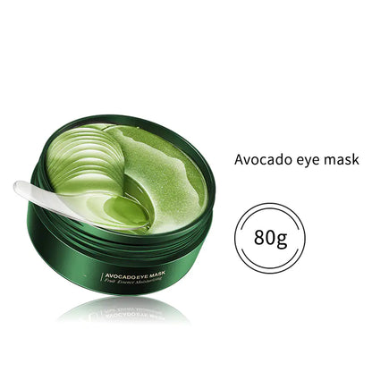 Avocado & Gold  Eye Mask